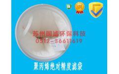 聚丙烯絕對精度濾袋 蘇州國濾環?？萍嫉木G色衛士
